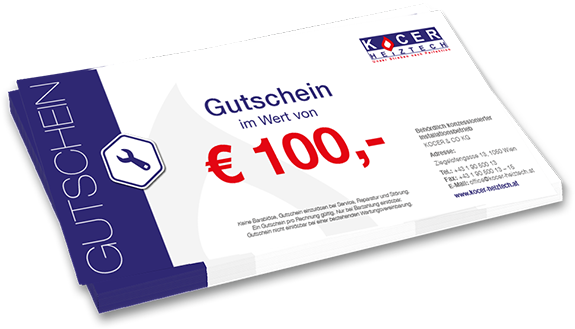 Neugeräte-Gutschein 100 EURO